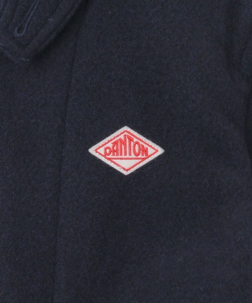 DANTON（ダントン）の「DANTON　ROUND COLLAR JACKET（ブルゾン・メンズ・チャコールグレー/ベージュ/ネイビー・40/38）」の9枚目の写真