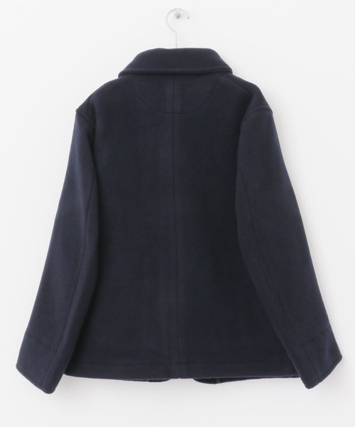 DANTON（ダントン）の「DANTON　ROUND COLLAR JACKET（ブルゾン・メンズ・チャコールグレー/ベージュ/ネイビー・40/38）」の6枚目の写真