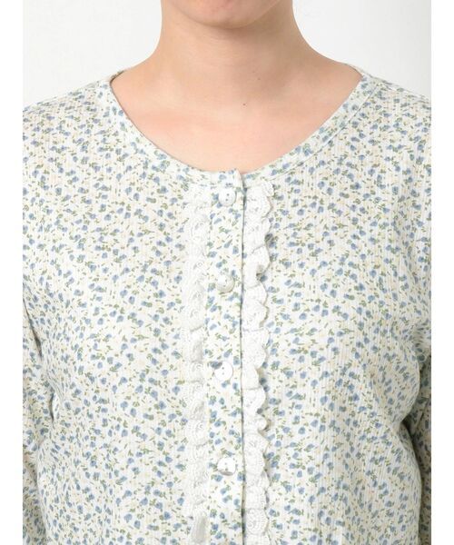 merry jenny（メリージェニー）の「flowerフリルレースカーディガン（カーディガン/ボレロ・レディース・グリーン/ブルー/イエロー・FREE）」の19枚目の写真