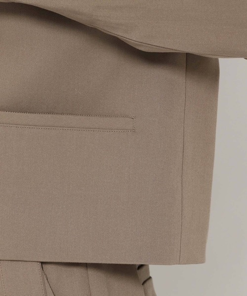 mysty woman(ミスティウーマン)の「アソートショートテーラージャケット 263851(テーラードジャケット・レディース・モカ/グレー系/ベージュ系・FREE)」の11枚目の写真