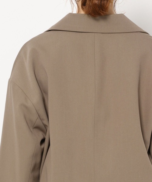 mysty woman(ミスティウーマン)の「アソートショートテーラージャケット 263851(テーラードジャケット・レディース・モカ/グレー系/ベージュ系・FREE)」の18枚目の写真