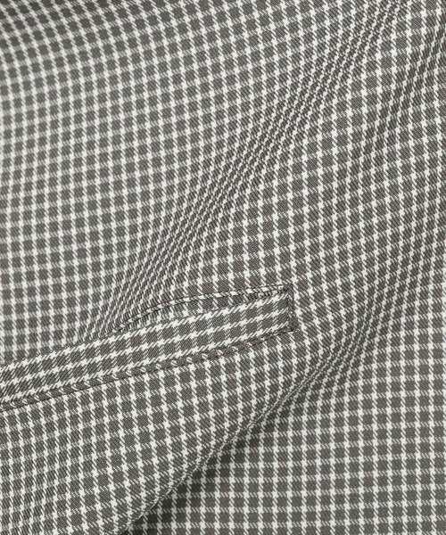 mysty woman(ミスティウーマン)の「アソートショートテーラージャケット 263851(テーラードジャケット・レディース・モカ/グレー系/ベージュ系・FREE)」の5枚目の写真