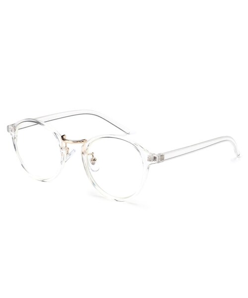 BASECONTROL（ベースコントロール）の「◆サングラス ラウンド スリムフレーム（サングラス・メンズ・ライトブルー/ブラック/ベージュ/アイボリー/ブラウン系/ピンク系・99）」の2枚目の写真