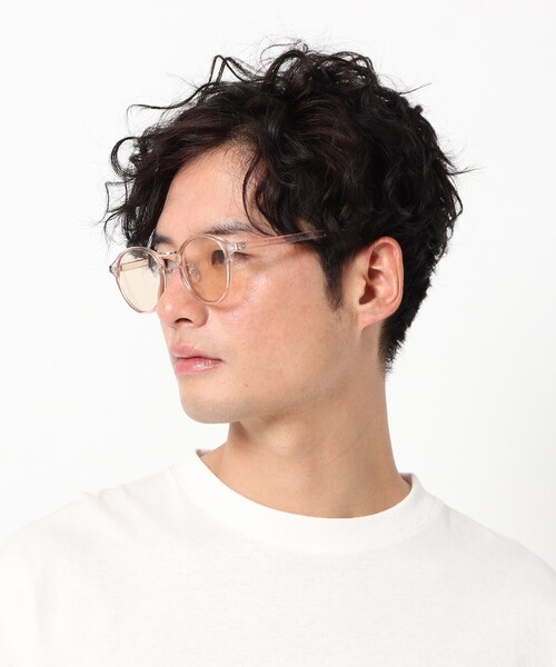 BASECONTROL（ベースコントロール）の「◆サングラス ラウンド スリムフレーム（サングラス・メンズ・ライトブルー/ブラック/ベージュ/アイボリー/ブラウン系/ピンク系・99）」の10枚目の写真