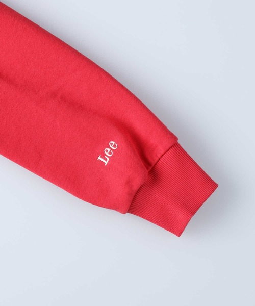 Lee（リー）の「【Lee】クロップスウェット（スウェット・レディース・レッド・M/L）」の14枚目の写真