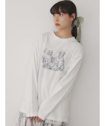 merry jenny | dog longtee(Tシャツ/カットソー)