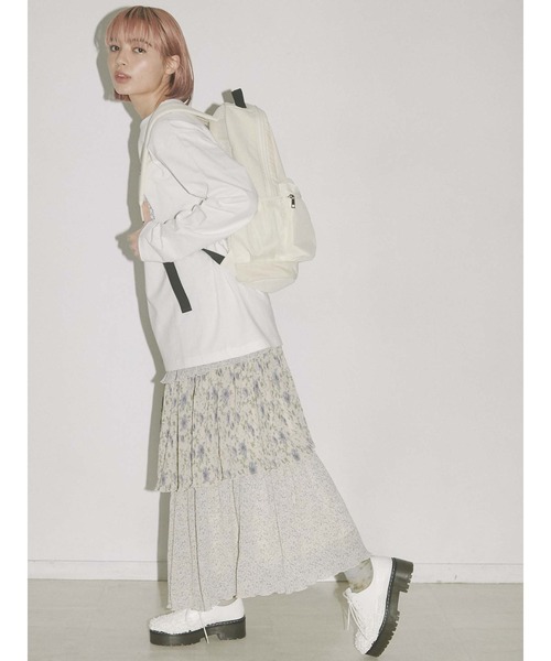 merry jenny（メリージェニー）の「dog longtee（Tシャツ/カットソー・レディース・オフホワイト/ブラック・FREE）」の11枚目の写真