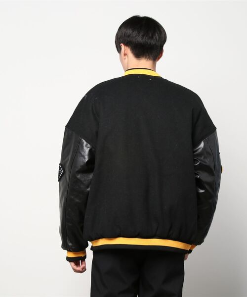 ８(eight)（エイト）の「ワッペンスタジャン（スタジャン・メンズ・ブラック/グリーン/ブラック系その他/グレー/サックスブルー/グリーン系その他/ブラック系その他2/レッド/ブルー/グリーン系その他2・FREE）」の13枚目の写真