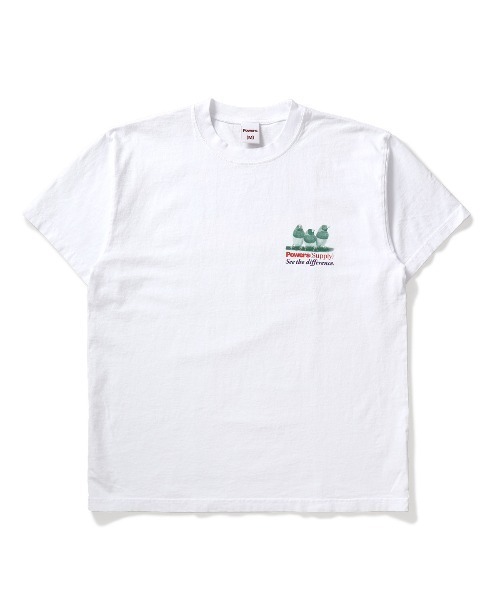 POWERS(パワーズ)の「POWERS BIRD SS TEE Tシャツ パワーズ UNION ユニオン(Tシャツ/カットソー・メンズ・ホワイト/ブラック・SMALL/MEDIUM/LARGE/X-LARGE)」の4枚目の写真