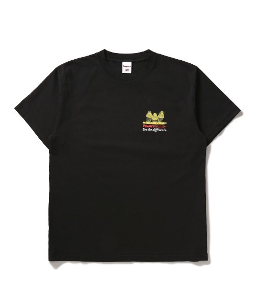 POWERS(パワーズ)の「POWERS BIRD SS TEE Tシャツ パワーズ UNION ユニオン(Tシャツ/カットソー・メンズ・ホワイト/ブラック・SMALL/MEDIUM/LARGE/X-LARGE)」の7枚目の写真