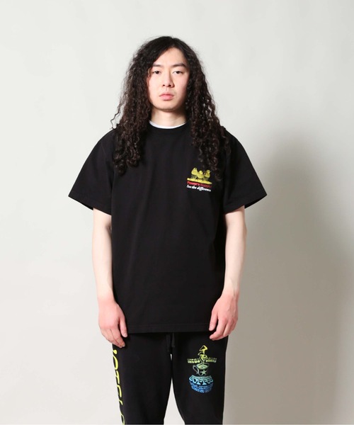 POWERS(パワーズ)の「POWERS BIRD SS TEE Tシャツ パワーズ UNION ユニオン(Tシャツ/カットソー・メンズ・ホワイト/ブラック・SMALL/MEDIUM/LARGE/X-LARGE)」の10枚目の写真