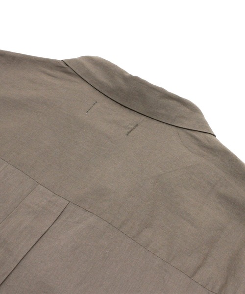 RNA-N(アールエヌエーエヌ)の「B2679 コットンサイドポケットシャツ(シャツ/ブラウス・レディース・オフホワイト/グレイッシュベージュ/ライトグレー/レモンイエロー・MEDIUM)」の7枚目の写真