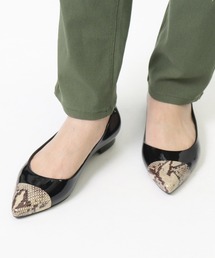 【 TEMPERATE / テンパレイト 】 レインシューズ レインパンプス KATE PYTHON SYI