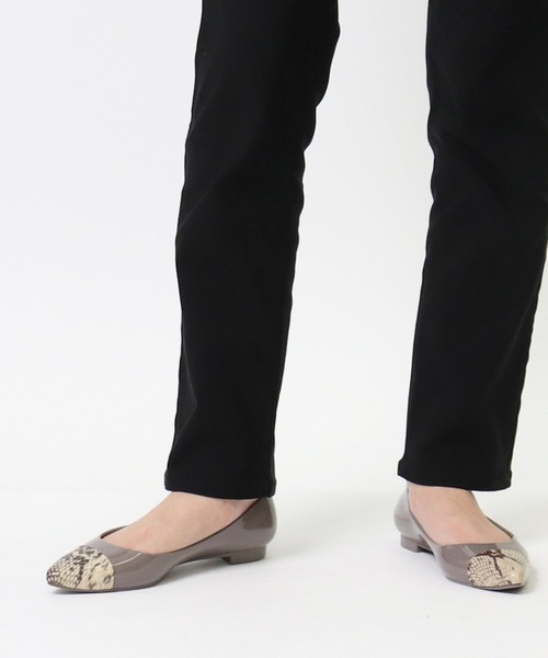 TEMPERATE（テンパレイト）の「【 TEMPERATE / テンパレイト 】 レインシューズ レインパンプス KATE PYTHON SYI（レインシューズ・レディース・グレー/ブラック・39/38/40/37/36）」の12枚目の写真