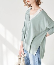 ROPE' PICNIC（ロペピクニック）の「【WEB限定】【UVカット】サイドスリットリラックスカーディガン（カーディガン/ボレロ）」