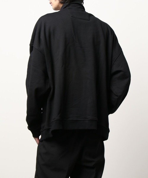 DANKE SCHON（ダンケシェーン）の「DankeSchon/ダンケシェーン/HALFZIPSWEAT/ハーフジップスウェット（スウェット・メンズ・ブラック/グリーン・FREE）」の9枚目の写真