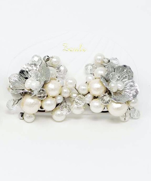 Zoule(ゾーラ)の「Zoule ゾーラ:pearl bouquet 淡水パールブーケピアス(ピアス(両耳用)・レディース・ゴールド/シルバー・FREE)」の10枚目の写真