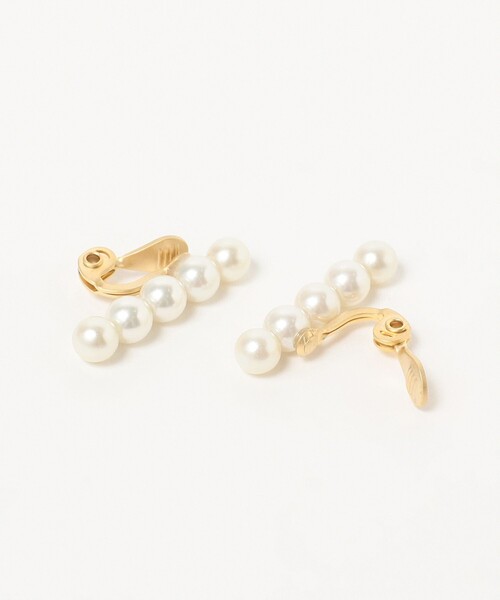 jour couture(ジュールクチュール)の「【別注】jour couture / full.01 パールイヤリング(イヤリング・レディース・ホワイト・ONE SIZE)」の8枚目の写真