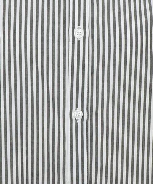 SHOO・LA・RUE(シューラルー)の「◆ビッグカフスシャツ(シャツ/ブラウス・レディース・ライトブルー/ホワイト系/ネイビー系2・00)」の8枚目の写真