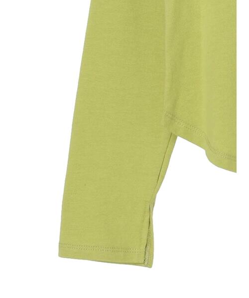 Sugar spoon（シュガースプーン）の「・SUGAR SPOON ラッフルショルダーロンT（Tシャツ/カットソー・レディース・ブラック/オフホワイト/イエロー/グリーン・FREE）」の19枚目の写真