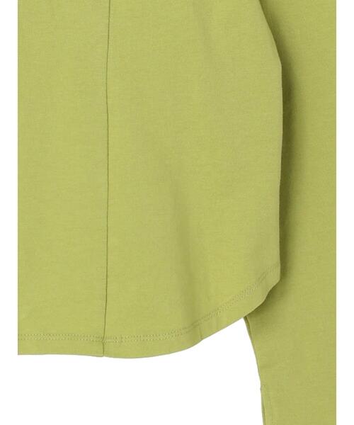 Sugar spoon（シュガースプーン）の「・SUGAR SPOON ラッフルショルダーロンT（Tシャツ/カットソー・レディース・ブラック/オフホワイト/イエロー/グリーン・FREE）」の20枚目の写真