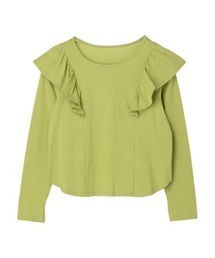 Sugar spoon | ・SUGAR SPOON ラッフルショルダーロンT(Tシャツ/カットソー)