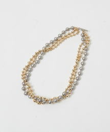qualite | ﾐｯｸｽﾎﾞｰﾙﾁｪｰﾝﾈｯｸﾚｽ(ネックレス)
