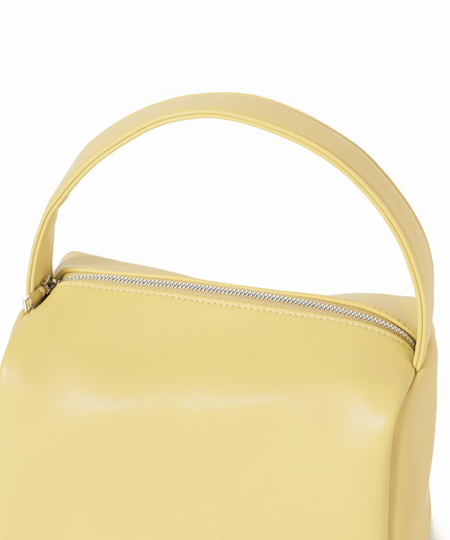 B.C STOCK(ベーセーストック)の「Rectangle hand bag◆(ハンドバッグ・レディース・ベージュ/グリーン/ナチュラル・FREE)」の13枚目の写真