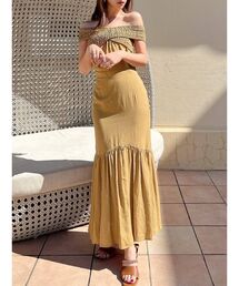 RESEXXY | バッククロスオフショルワンピース(ワンピース)