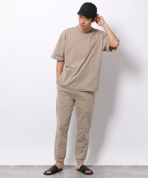 LAKOLE(ラコレ)の「【PARK】ストレッチスラブTシャツ / 274434(Tシャツ/カットソー・メンズ・ブラック/ベージュ/チャコール/ネイビー・MEDIUM/LARGE/X-LARGE)」の10枚目の写真