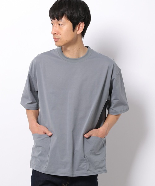 LAKOLE(ラコレ)の「【PARK】ストレッチスラブTシャツ / 274434(Tシャツ/カットソー・メンズ・ブラック/ベージュ/チャコール/ネイビー・MEDIUM/LARGE/X-LARGE)」の11枚目の写真