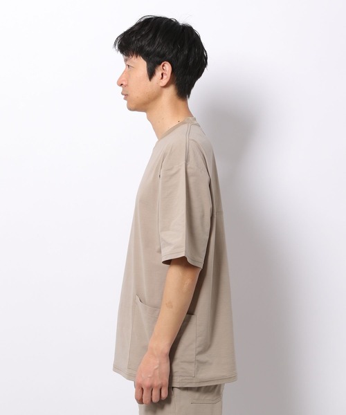 LAKOLE(ラコレ)の「【PARK】ストレッチスラブTシャツ / 274434(Tシャツ/カットソー・メンズ・ブラック/ベージュ/チャコール/ネイビー・MEDIUM/LARGE/X-LARGE)」の13枚目の写真