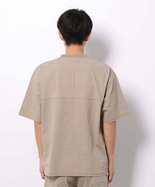 LAKOLE(ラコレ)の「【PARK】ストレッチスラブTシャツ / 274434(Tシャツ/カットソー・メンズ・ブラック/ベージュ/チャコール/ネイビー・MEDIUM/LARGE/X-LARGE)」の14枚目の写真