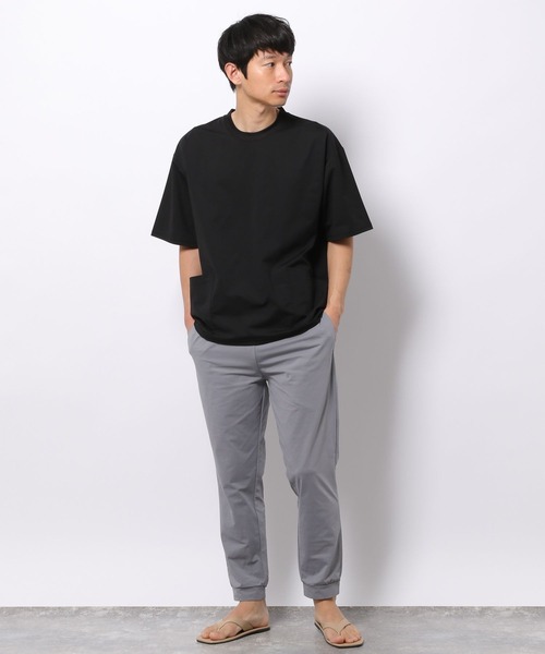 LAKOLE(ラコレ)の「【PARK】ストレッチスラブTシャツ / 274434(Tシャツ/カットソー・メンズ・ブラック/ベージュ/チャコール/ネイビー・MEDIUM/LARGE/X-LARGE)」の8枚目の写真