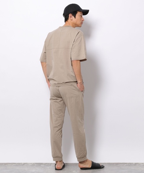 LAKOLE(ラコレ)の「【PARK】ストレッチスラブTシャツ / 274434(Tシャツ/カットソー・メンズ・ブラック/ベージュ/チャコール/ネイビー・MEDIUM/LARGE/X-LARGE)」の9枚目の写真