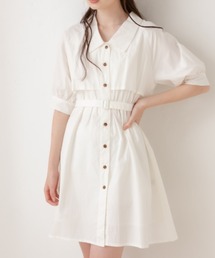 OLIVE des OLIVE | 【WEB限定カラー有】半袖トレンチミニワンピース(ワンピース)