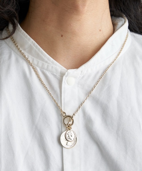 CPCM(シーピーシーエム)の「2コインネックレス(ネックレス・メンズ・シルバー/ゴールド・FREE)」の8枚目の写真