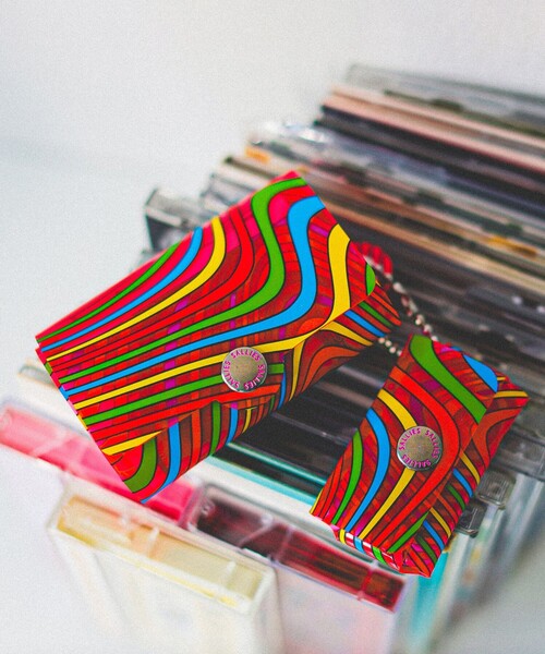 SALLIES（サリーズ）の「SALLIES / Pocket Pal BORDER ミニマル ウォレット（財布・メンズ・ブラック/ピンク/ブルー・ONE SIZE）」の12枚目の写真