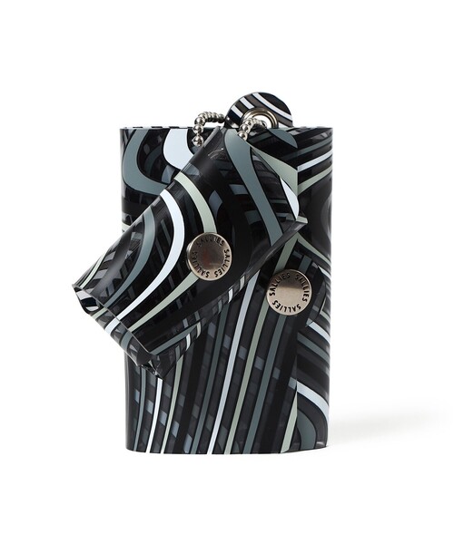 SALLIES（サリーズ）の「SALLIES / Pocket Pal BORDER ミニマル ウォレット（財布・メンズ・ブラック/ピンク/ブルー・ONE SIZE）」の13枚目の写真