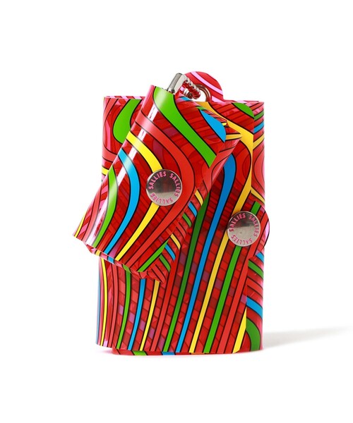 SALLIES（サリーズ）の「SALLIES / Pocket Pal BORDER ミニマル ウォレット（財布・メンズ・ブラック/ピンク/ブルー・ONE SIZE）」の15枚目の写真