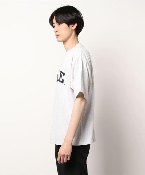 Right-on（ライトオン）の「カレッジプリントＴシャツ（Tシャツ/カットソー・メンズ・ホワイト/ネイビー/ライトグレー/グリーン/ネイビー×ホワイト/イエロー・L/S/XL/M）」の7枚目の写真