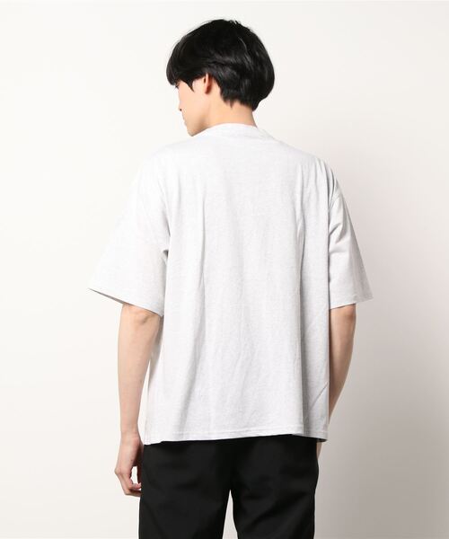 Right-on（ライトオン）の「カレッジプリントＴシャツ（Tシャツ/カットソー・メンズ・ホワイト/ネイビー/ライトグレー/グリーン/ネイビー×ホワイト/イエロー・L/S/XL/M）」の8枚目の写真