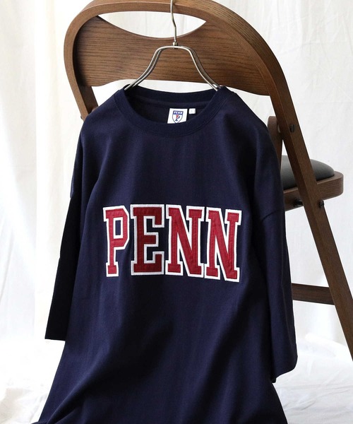 Right-on（ライトオン）の「カレッジプリントＴシャツ（Tシャツ/カットソー・メンズ・ホワイト/ネイビー/ライトグレー/グリーン/ネイビー×ホワイト/イエロー・L/S/XL/M）」の12枚目の写真