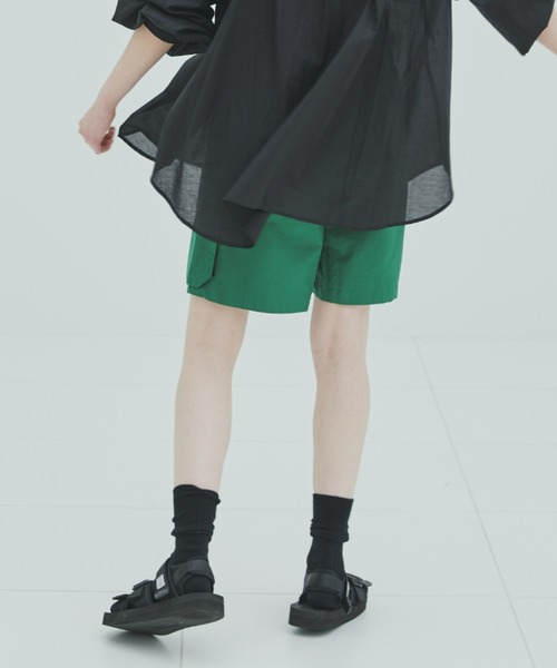 EDIT Gris（エディットグリ）の「カーゴポケットハーフパンツ　　FUDGE掲載商品（その他パンツ・レディース・ブラック/グリーン/アイボリー・FREE）」の22枚目の写真