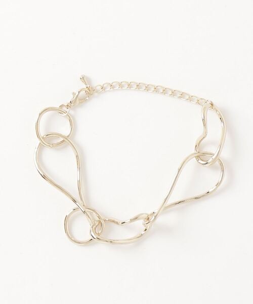 COLOR TOKYO ACCESSORIES(カラートウキョウアクセサリー)の「ウェーブリングブレス(ブレスレット・レディース・Silver/GOLD ・FREE)」の14枚目の写真