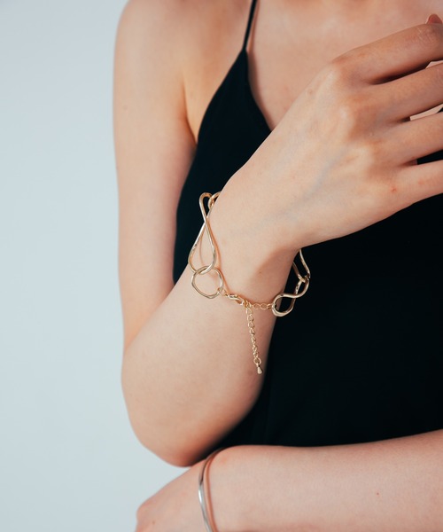 COLOR TOKYO ACCESSORIES(カラートウキョウアクセサリー)の「ウェーブリングブレス(ブレスレット・レディース・Silver/GOLD ・FREE)」の22枚目の写真