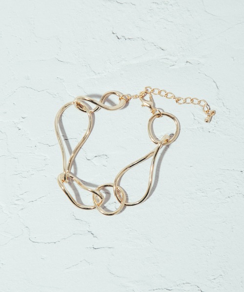 COLOR TOKYO ACCESSORIES(カラートウキョウアクセサリー)の「ウェーブリングブレス(ブレスレット・レディース・Silver/GOLD ・FREE)」の17枚目の写真
