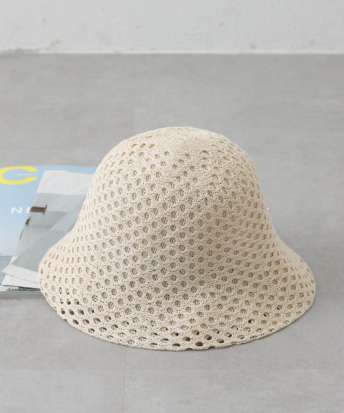 COLONY 2139（コロニートゥーワンスリーナイン）の「ウェーブモチーフボーラーハット（ハット・レディース・ブラック/アイボリー・FREE）」の14枚目の写真