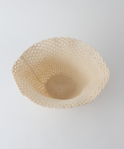 COLONY 2139（コロニートゥーワンスリーナイン）の「ウェーブモチーフボーラーハット（ハット・レディース・ブラック/アイボリー・FREE）」の18枚目の写真