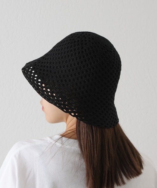 COLONY 2139（コロニートゥーワンスリーナイン）の「ウェーブモチーフボーラーハット（ハット・レディース・ブラック/アイボリー・FREE）」の13枚目の写真